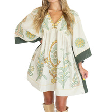 Load image into Gallery viewer, Boho Floral Off-Shoulder Maxi Dress – Summer Beach &amp; Vacation Look for Women
