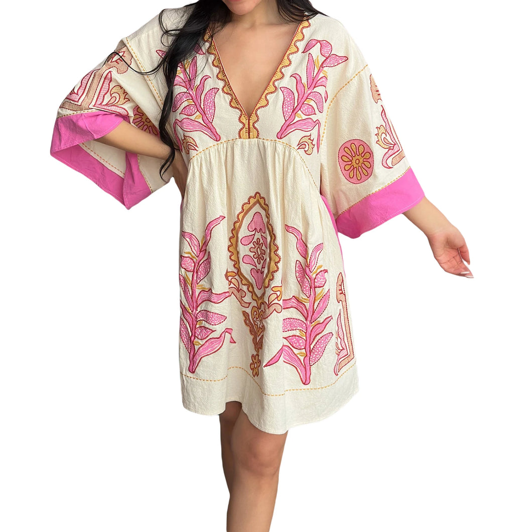 Boho Floral Off-Shoulder Maxi Dress – Summer Beach & Vacation Look for Women