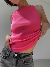 Load image into Gallery viewer, 2025 Ribbed Knitted Off-Shoulder Tank Tops: Casual Sport &amp; Basic Vests
