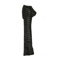 Load image into Gallery viewer, Y2K Crochet Shrug – Hollow Out Crop Sweater
