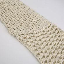 Load image into Gallery viewer, Y2K Crochet Shrug – Hollow Out Crop Sweater
