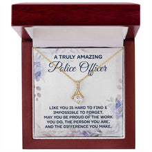 Load image into Gallery viewer, A Truly Amazing Police Officer Necklace ORDER
