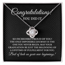 Load image into Gallery viewer, Congratulations You Did It Necklace ORDER
