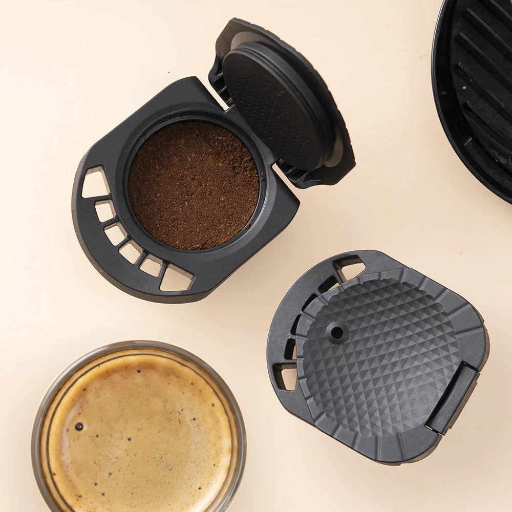 Ground coffee adapter