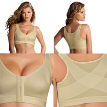 Load image into Gallery viewer, Post Surgery Recovery Bra with Posture Support - Front Closure!
