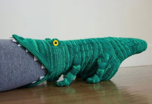 Load image into Gallery viewer, 3D Knit Crocodile Socks
