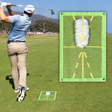 Load image into Gallery viewer, Golf Training Mat for Swing Detection Batting
