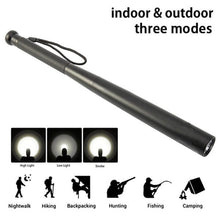 Load image into Gallery viewer, Baseball Bat LED Flashlight Aluminium Alloy Torch
