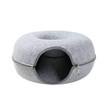 Load image into Gallery viewer, Donut Cat Bed Tunnel
