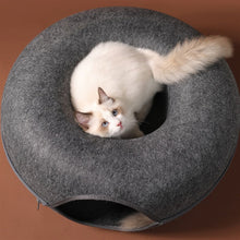 Load image into Gallery viewer, Donut Cat Bed Tunnel
