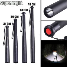 Load image into Gallery viewer, Baseball Bat LED Flashlight Aluminium Alloy Torch
