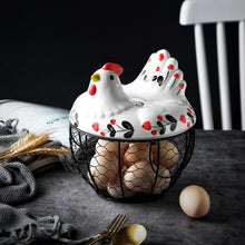 Load image into Gallery viewer, Chicken Wire Egg Collection Baskets for Gathering Fresh Eggs
