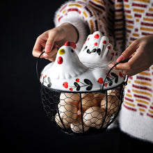 Load image into Gallery viewer, Chicken Wire Egg Collection Baskets for Gathering Fresh Eggs
