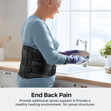 Load image into Gallery viewer, Back Brace for Sciatica, Lower Back Pain Relief &amp; Lumbar Support
