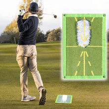 Load image into Gallery viewer, Golf Training Mat for Swing Detection Batting
