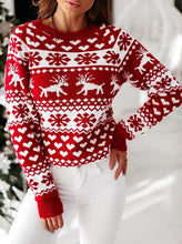 Load image into Gallery viewer, Knitted Women&#39;s Ugly Christmas Sweaters Long Sleeve
