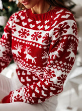 Load image into Gallery viewer, Knitted Women&#39;s Ugly Christmas Sweaters Long Sleeve
