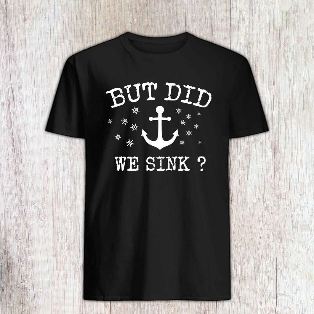 Funny Boating T-Shirt Gift: 