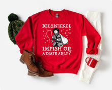 Load image into Gallery viewer, Belsnickel Sweatshirt - Belsnickel impish or Admirable Sweater - Belsnickel Christmas Sweatshirt
