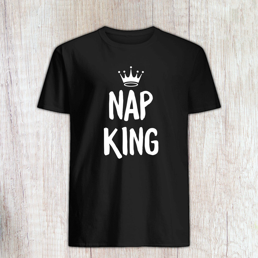 Nap King Unisex Shirt, Napping tee, I Love Naps, Sleeping Shirt, Nap King, Napping Queen