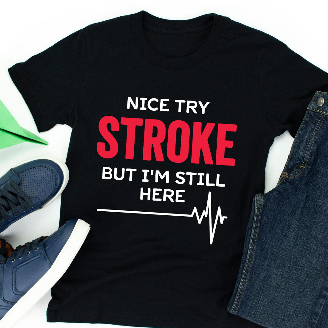 Stroke Survivor Shirt, Heart Disease Survivor Shirt, Stroke Survivor Gift, Heart Disease Survivor Gift