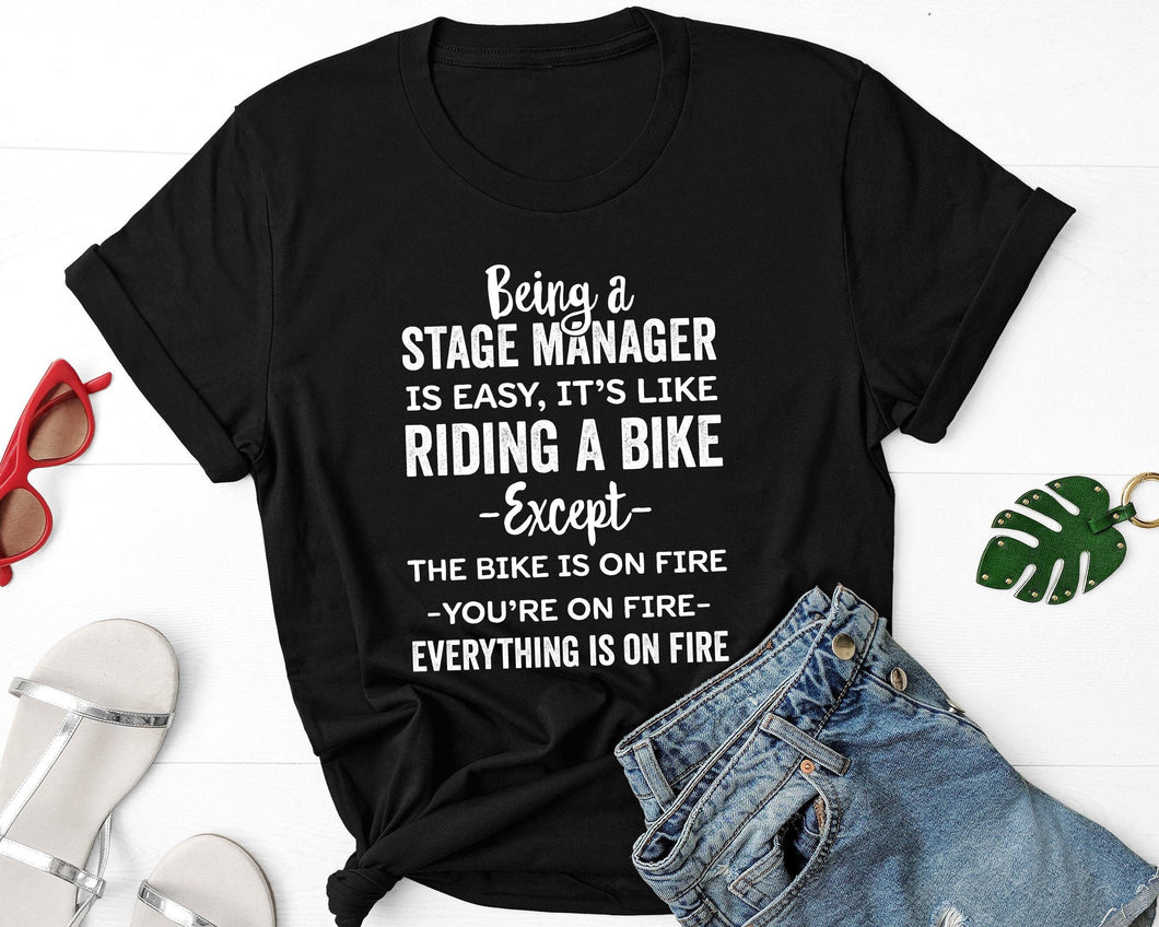 Funny Stage Manager Shirt, Theatre Assistant, Stage Manager Shirts, Stage Manager Gift