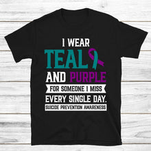 Load image into Gallery viewer, Suicide Awareness Shirt, Suicide Prevention Shirt, Depression Shirt, Mental Health Tee
