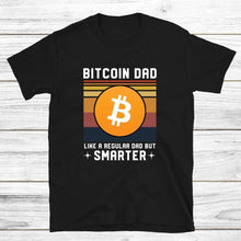 Load image into Gallery viewer, Crypto Dad Cryptocurrency Shirt - Father&#39;s day Crypto Bitcoin Shirt - Cryptocurrency shirt
