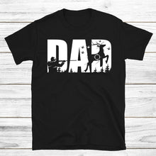 Load image into Gallery viewer, Hunting Dad Shirt, Hunter Dad Shirt, Hunter Shirt, Deer Hunting, Camping Shirt, Deer Shirt
