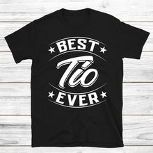 Load image into Gallery viewer, Mens Best Tio Ever Spanish Latin Mexican Gift from Niece Nephew T-Shirt
