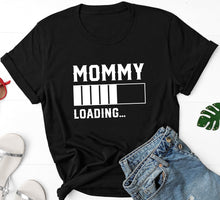 Load image into Gallery viewer, Mommy Loading Shirt Pregnancy Announcement Couples Pregnancy Shirts First Time Moms
