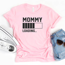 Load image into Gallery viewer, Mommy Loading Shirt Pregnancy Announcement Shirt For Couples, Pregnancy Reveal Shirts
