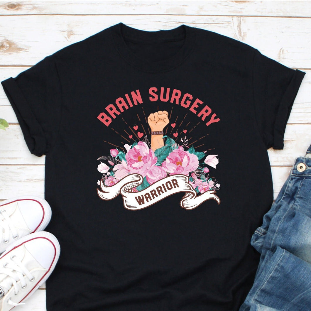 Brain Surgery warrior shirt, Brain Surgery Survivor Tee, Brain Injury Gift, Brain Injury Shirt