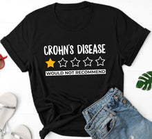 Load image into Gallery viewer, Crohn&#39;s Disease Shirt Crohn&#39;s Disease Awareness Tee  Chronic Illness Gift Crohn&#39;s Disease Warrior
