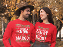 Load image into Gallery viewer, Christmas Vacation Todd And Margo Sweatshirt, Couple Christmas Shirts, Christmas Shirts, Ugly Christmas Shirt
