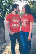 Load image into Gallery viewer, Christmas Why is the Carpet All Wet Todd I don&#39;t know Margo Sweatshirt | Couple Christmas Shirts
