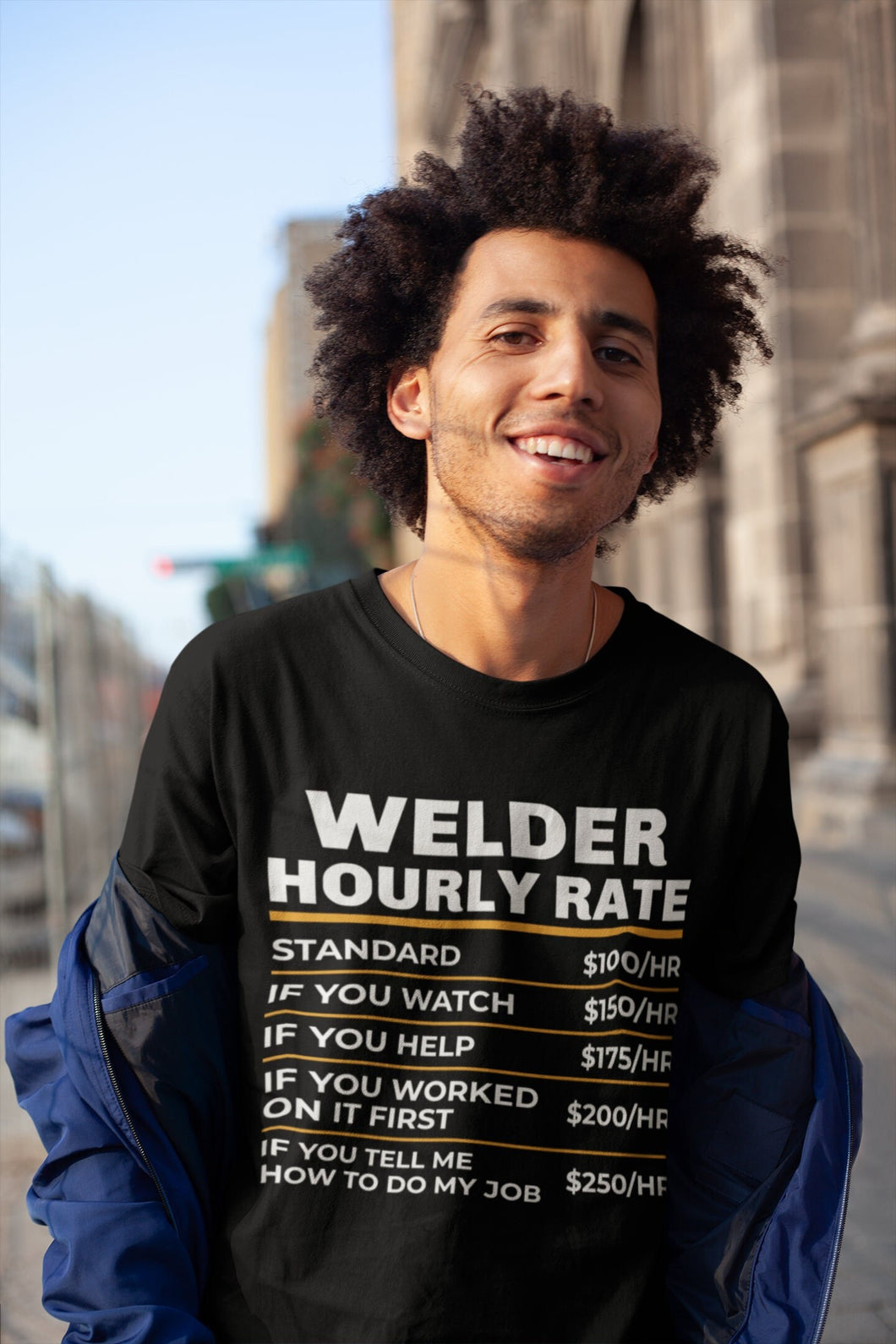Welder Shirt, Welder Gift, Welder T-Shirt, Funny Welder Hourly Rate, Welder Art, Welding Shirt