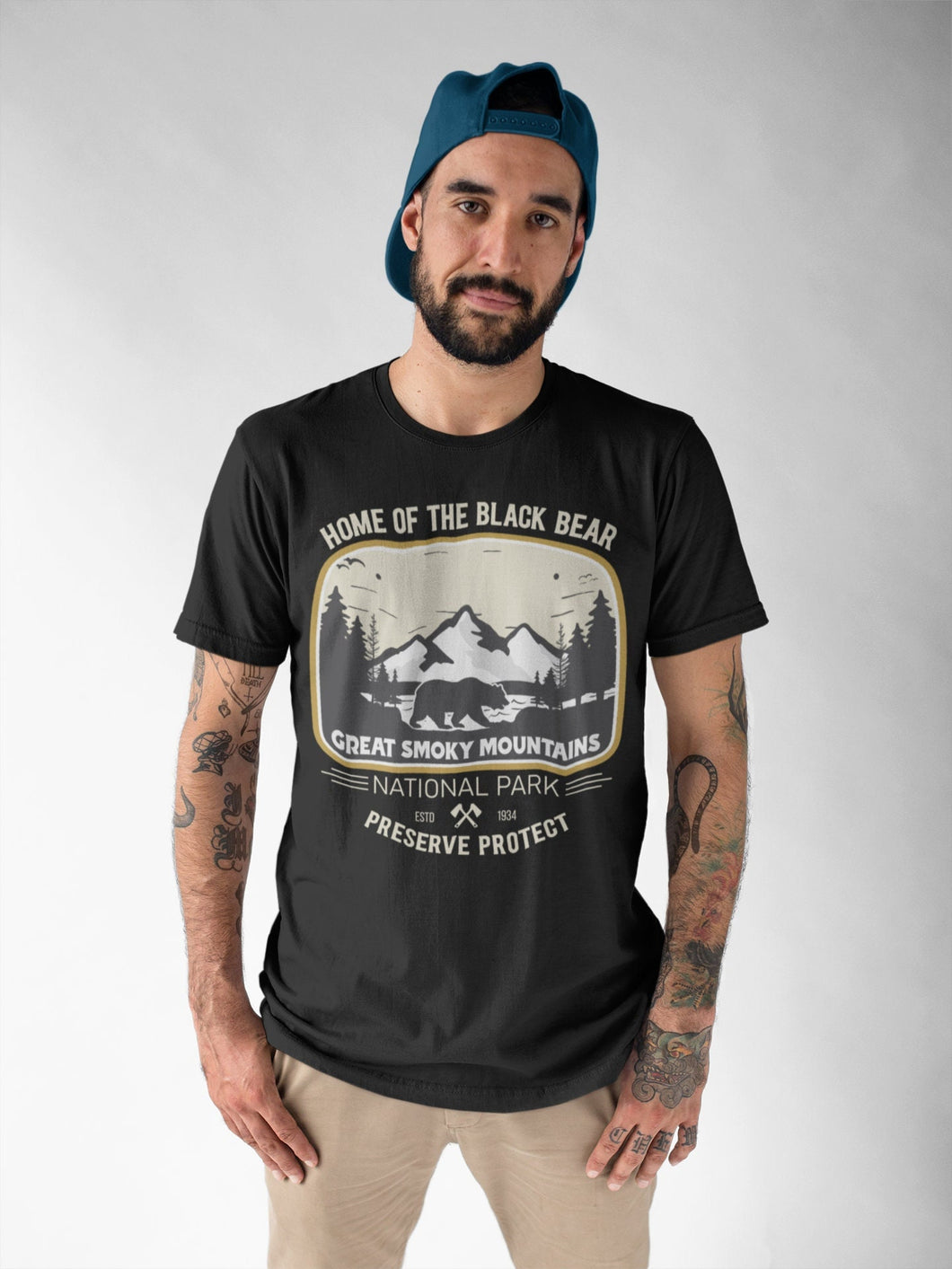 Great Smoky Mountains Shirt, National Park Shirt, Smokey Bluegrass Grizzly Bear Shirt