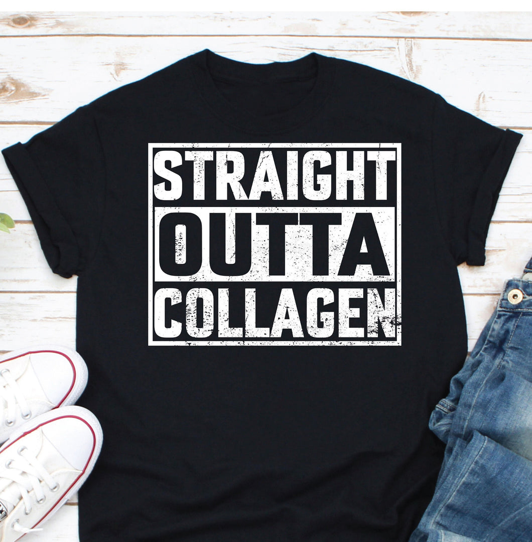 EDS Straight Outta Collagen Shirt, Ehlers-Danlos Syndrome, Connective Tissue Disorder, Connective Tissue Disease