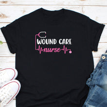 Load image into Gallery viewer, Wound Care Nurse Shirt, Wound Nurse Shirt, WOC Nurse, Rn Wound Care, Nurse Practitioner Shirt
