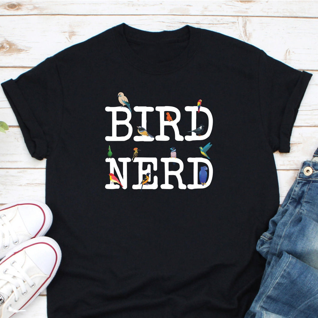 Bird Nerd Shirt, Funny Birdwatching Shirt, Bird Lover Shirt, Birds Watching Study Fan Shirt, Birdwatchers Shirt