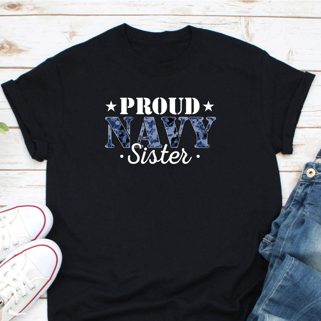 Proud Navy Sister Shirt, Navy Sister Gift, Proud Navy Sister, Navy Graduation Shirt, Navy Homecoming Shirt