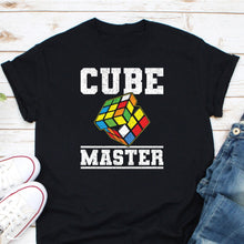 Load image into Gallery viewer, Cube Master Shirt, Rubik Cube Shirt, Rubik Solve Lover Shirt, Rubik Master
