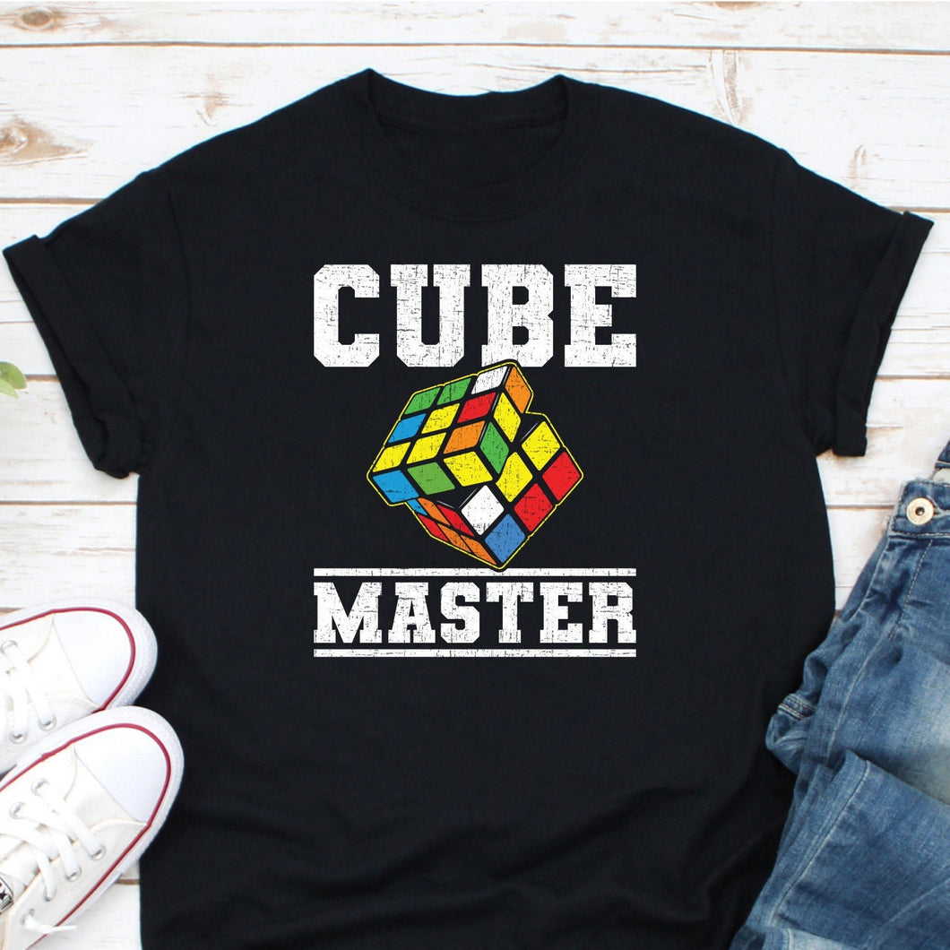 Cube Master Shirt, Rubik Cube Shirt, Rubik Solve Lover Shirt, Rubik Master