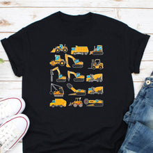 Load image into Gallery viewer, Construction Excavator Shirt, Construction Site, Engineer Gift, Construction Worker, Crane Lifter Shirt
