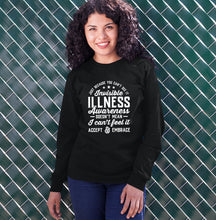 Load image into Gallery viewer, Invisible Illness Awareness Shirt, Invisible Disability Shirt, Mental Health Matters Shirt
