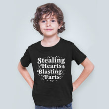 Load image into Gallery viewer, Stealing Hearts Blasting Farts Shirt, Funny Toddler Shirt, Baby Toddler Shirt, Toddler Youth Shirt
