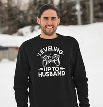 Load image into Gallery viewer, Leveling Up To Husband Shirt, Gaming Fiancé Shirt, Gamer Husband Shirt, Video Game Engagement
