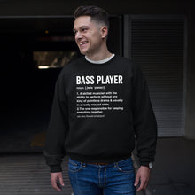 Load image into Gallery viewer, Bass Player Definition Shirt, Playing Bass Guitar, Bass Guitar Player, Musician Music, Bass Guitar Gift
