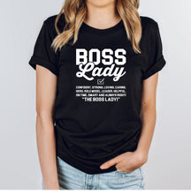 Load image into Gallery viewer, Boss Lady Shirt, Boss Lady Gifts, Girl Boss Shirt, Female Entrepreneur, Women Empowerment
